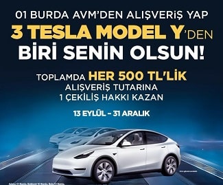 Esas Burda Tesla Çekilişi