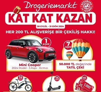 Rossmann Mini Cooper Çekilişi