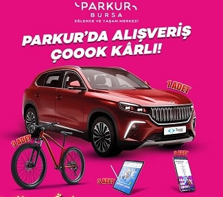 Parkur Bursa AVM 3. Yıl Çekilişi